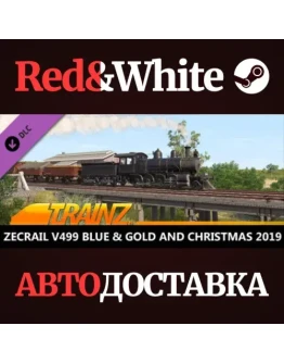 Trainz 2022 DLC - ZecRail V499 Blue & Gold and Christma Trainz 2022 DLC - ZecRail V499 Blue & Gold and Christma