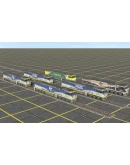 Trainz 2022 DLC - CFCLA, RailFirst, Freightliner GE C44