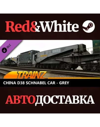 Trainz 2022 DLC - China D38 Schnabel Car - Gray