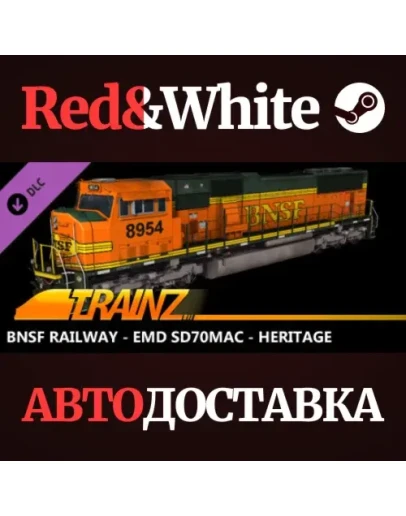 Trainz 2022 DLC - BNSF Railway - EMD SD70MAC - Heritage