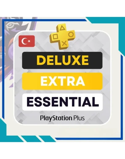 PS+ Turkey 1-12M Deluxe Extra Essential Fast