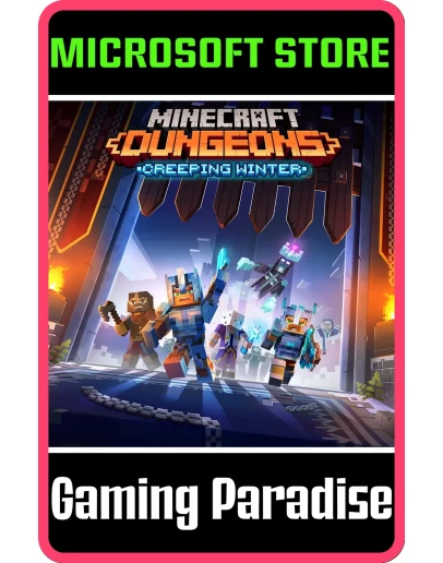 MINECRAFT DUNGEONS: CREEPING WINTER FOR WINDOWSКЛЮЧ