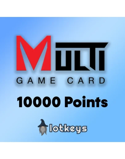 Мультиигровая карта на 10000 очков - 10 USD