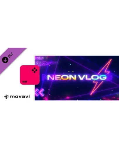 Movavi Video Editor 2024 - Neon Vlog Pack DLC