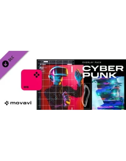 Movavi Video Editor 2024 - Cyberpunk Overlay Pack DLC