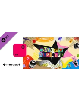 Movavi Video Editor 2024 - Cutout Alphabet Pack DLC