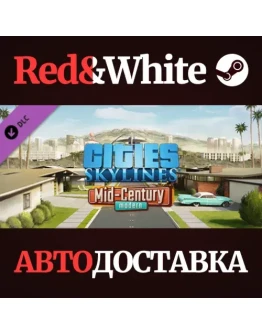 Cities: Skylines - Content Creator Pack: Mid-Century Mo Cities: Skylines - Content Creator Pack: Mid-Century Mo