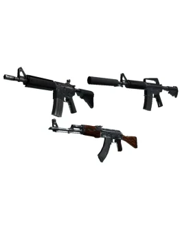 CS:2PRO MACROS - 3в1 АК47+М4А4+M4A1-S BLOODY+X7