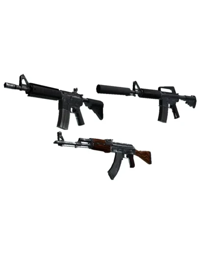 CS:2PRO MACROS - 3в1 АК47+М4А4+M4A1-S BLOODY+X7