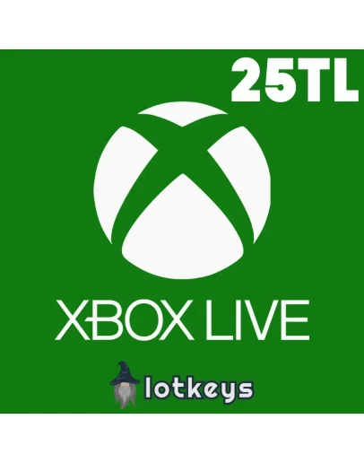 Xbox Подарочная карта 25 TL Турция