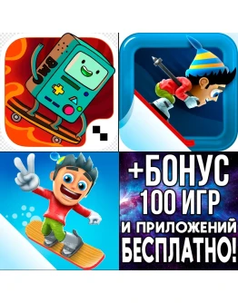 Ski Safari Adventure Time + Ski Safari iPhone ios iPad