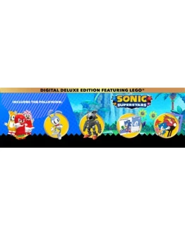 SONIC SUPERSTARS Digital Deluxe Upgrade featuring LEGO SONIC SUPERSTARS Digital Deluxe Upgrade featuring LEGO