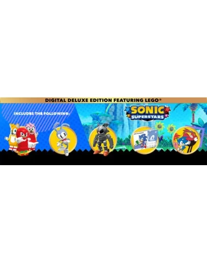 SONIC SUPERSTARS Digital Deluxe Upgrade featuring LEGO SONIC SUPERSTARS Digital Deluxe Upgrade featuring LEGO