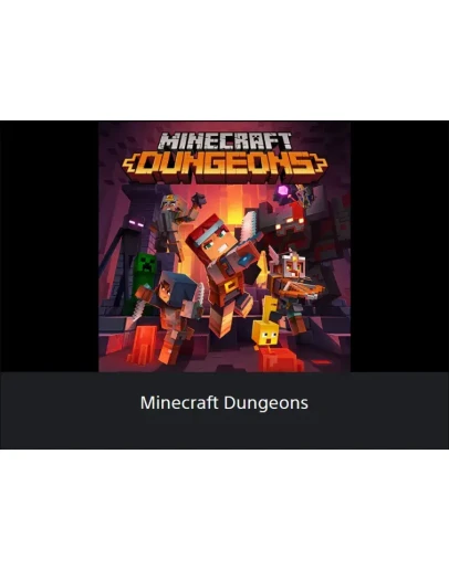 Minecraft Dungeons PS4 / PS5 ТУРЦИЯ