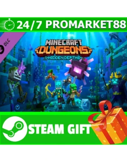 ВСЕ СТРАНЫ Minecraft Dungeons Hidden Depths STEAM ВСЕ СТРАНЫ Minecraft Dungeons Hidden Depths STEAM