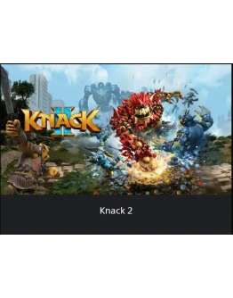 Knack 2 PS4 / PS5 ТУРЦИЯ Knack 2 PS4 / PS5 ТУРЦИЯ
