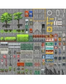 RPG Maker MZ - DorapixelMapChips - Modern JP DLC