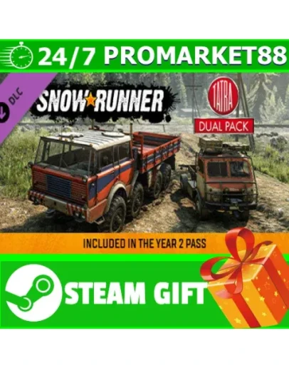 ВСЕ СТРАНЫ SnowRunner - TATRA Dual Pack STEAM ВСЕ СТРАНЫ SnowRunner - TATRA Dual Pack STEAM