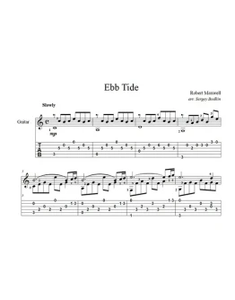 Ebb Tide (Роберт Максвелл) для гитары