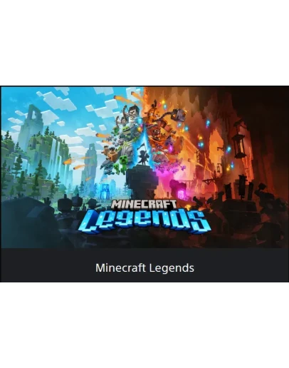 Minecraft Legends PS5 / PS4 TR
