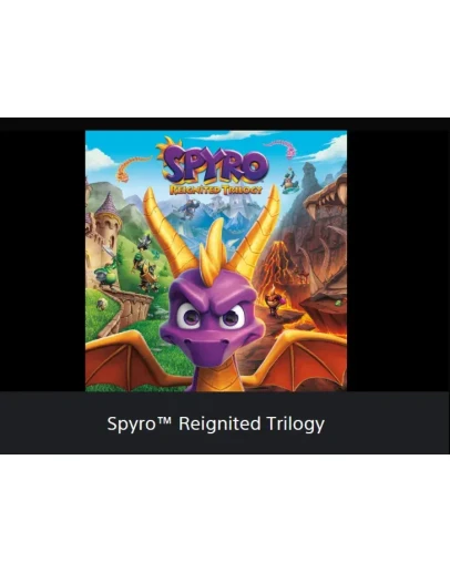 Spyro Reignited Trilogy PS5/PS4 TR
