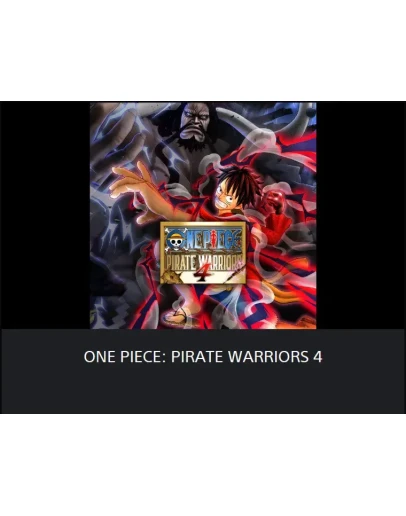 ONE PIECE: PIRATE WARRIORS 4 PS4 /PS5 ТУРЦИЯ