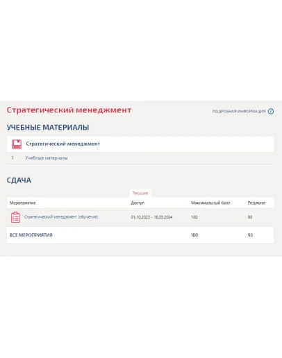 Стратегический менеджмент.Тест Синергия/МТИ 2023г Стратегический менеджмент.Тест Синергия/МТИ 2023г