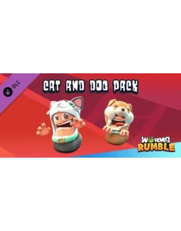 Worms Rumble - Cats &amp Dogs Double Pack (Steam Gift RU)
