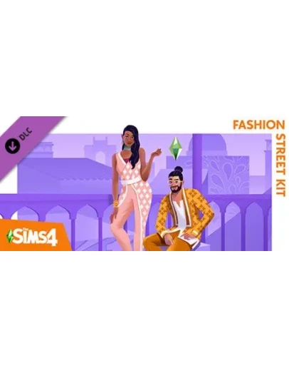 The Sims 4 Фэшн-Стрит Комплект (Steam Gift Россия)
