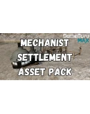 GameGuru MAX Low Poly Asset Pack - Mechanist's Settleme