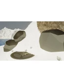 GameGuru MAX Low Poly Asset Pack - Arctic Ruins DLC
