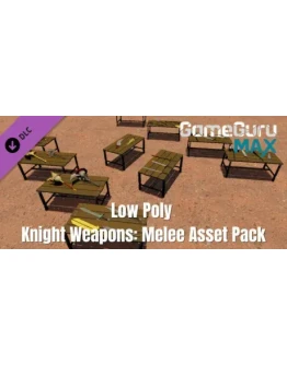 GameGuru MAX Low Poly Asset Pack - Swords DLC