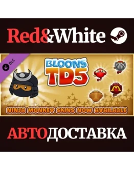 Bloons TD 5 - Samurai Ninja Monkey Skin DLC Bloons TD 5 - Samurai Ninja Monkey Skin DLC