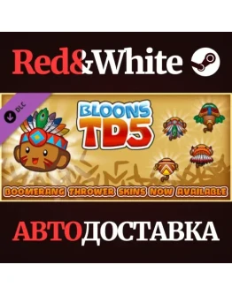 Bloons TD 5 - Tribal Boomerang Thrower Skin DLC Bloons TD 5 - Tribal Boomerang Thrower Skin DLC