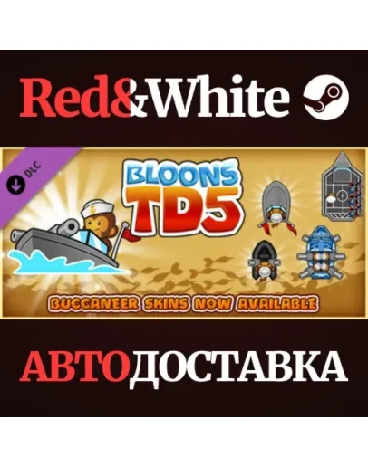 Bloons TD 5 - Navy Monkey Buccaneer Skin DLC