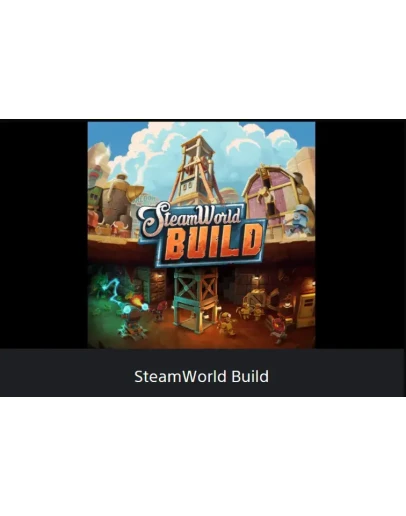 SteamWorld Build PS4/PS5 TR