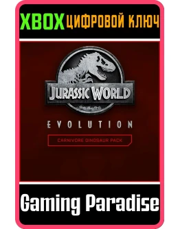 JURASSIC WORLD EVOLUTION: CARNIVORE DINOSAUR PACKXBOX JURASSIC WORLD EVOLUTION: CARNIVORE DINOSAUR PACKXBOX