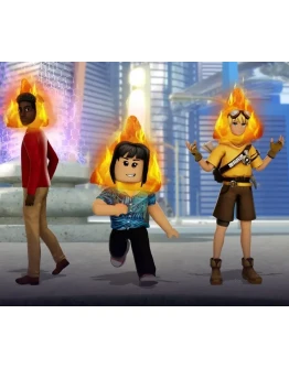 КОД Flaming Hot Chip Head ROBLOX