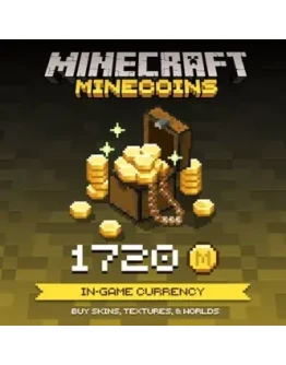 КлючMinecraft Minecoins 1720 монетРФ/МИР КлючMinecraft Minecoins 1720 монетРФ/МИР