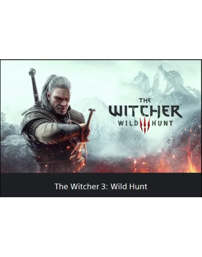 The Witcher 3: Wild Hunt PS4/PS5 ТУРЦИЯ
