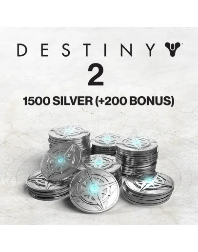 1500 ед. серебра Destiny&nbsp2 (+200 ед. в подарок)ПСН
