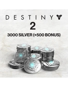 3 000 ед. серебра Destiny 2 (+500 ед. в подарок)ПСН