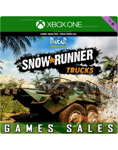 DAKAR DESERT RALLY - SNOWRUNNER TRUCKS PACKXBOX