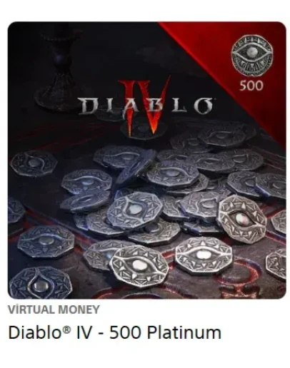 Diablo IV: 500-18500 Платины PS4/PS5 TR