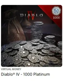 Diablo IV: 500-18500 Платины PS4/PS5 TR