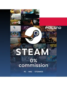 Карты пополнения Steam ПОЛЬША Poland PLN Карты пополнения Steam ПОЛЬША Poland PLN