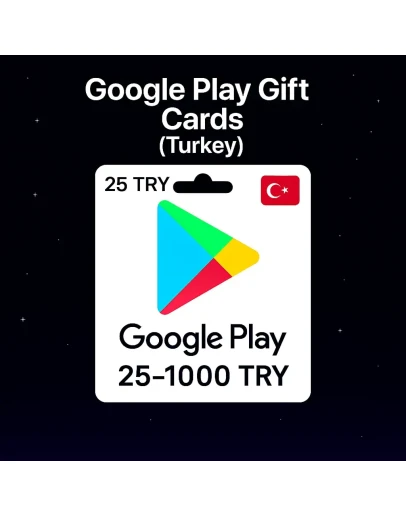 Google Play Gift Cards (Турция) 251000 TRY Коды Google Play Gift Cards (Турция) 251000 TRY Коды
