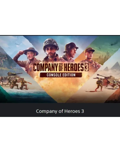 Company of Heroes 3 PS5 ТУРЦИЯ
