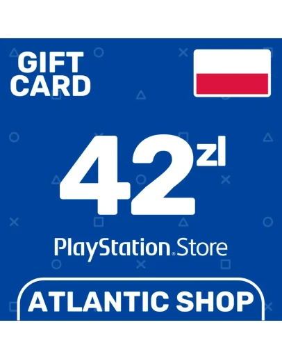 Карта Пополнения PSN 42 Злотых (PLN) Польша Карта Пополнения PSN 42 Злотых (PLN) Польша