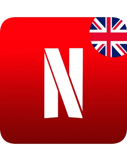 NETFLIX ПОДАРОЧНЫЕ КАРТЫ ВЕЛИКОБРИТАНИЯ (UK)